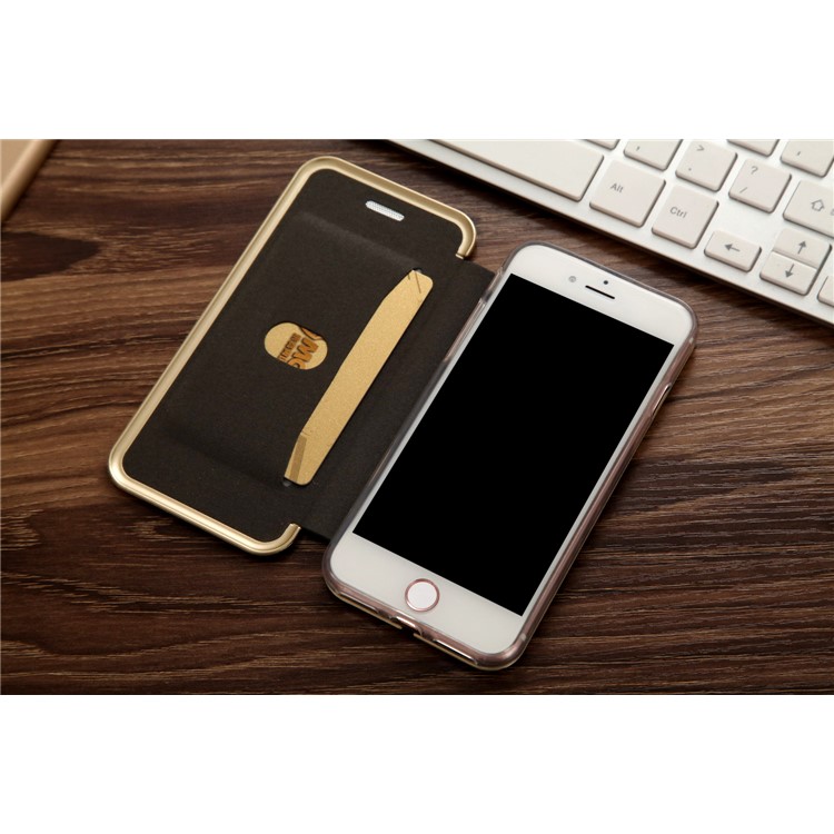Estojo Em Capa De Couro CMAI2 Para Iphone 7 4.7 - Preto-3
