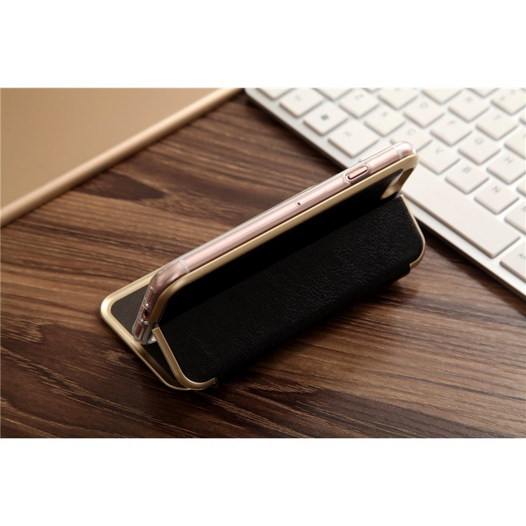 Estojo Em Capa De Couro CMAI2 Para Iphone 7 4.7 - Preto-4