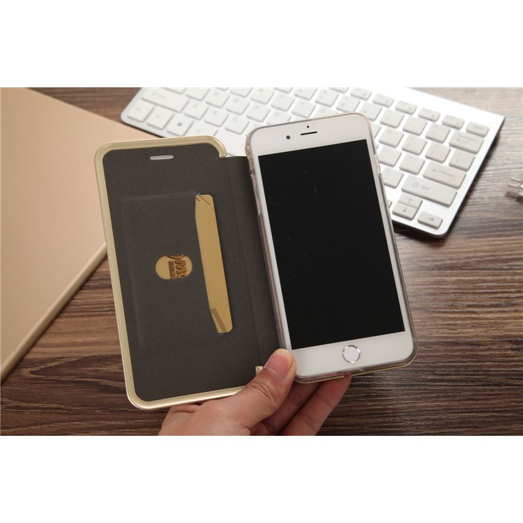 CMAI2 Slot para cartão de couro Stand Case para iPhone 7 Plus - Preto-8