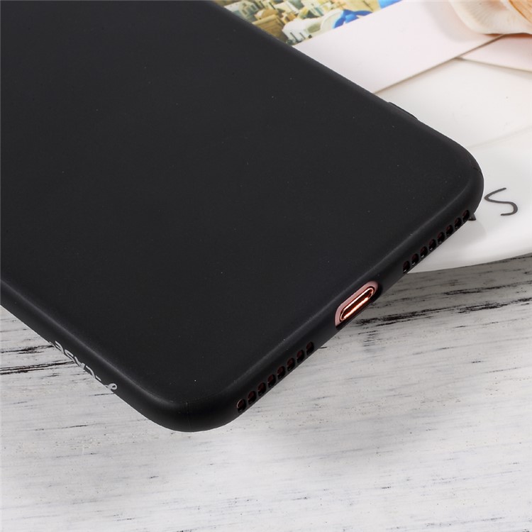 J-CASE Natural Color Ultra-thin TPU Back Case for iPhone 7 Plus 5.5 inch - Black-5