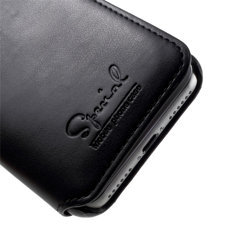 Leather Flip Case with Card Slot for iPhone 7 4.7 inch - Brown-7