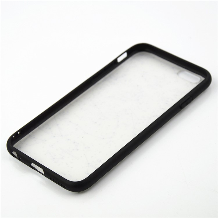 For iPhone 6 6s 4.7 inch 3D Relief Printing Plastic + TPU Hybrid Shell - Planisphere / White-4