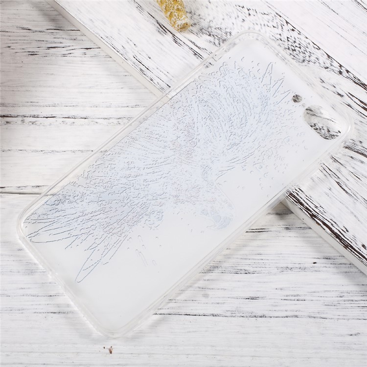 EDIVIA Embossment Flying Bird Pattern TPU Protective Phone Case for iPhone 7 Plus 5.5 inch-7
