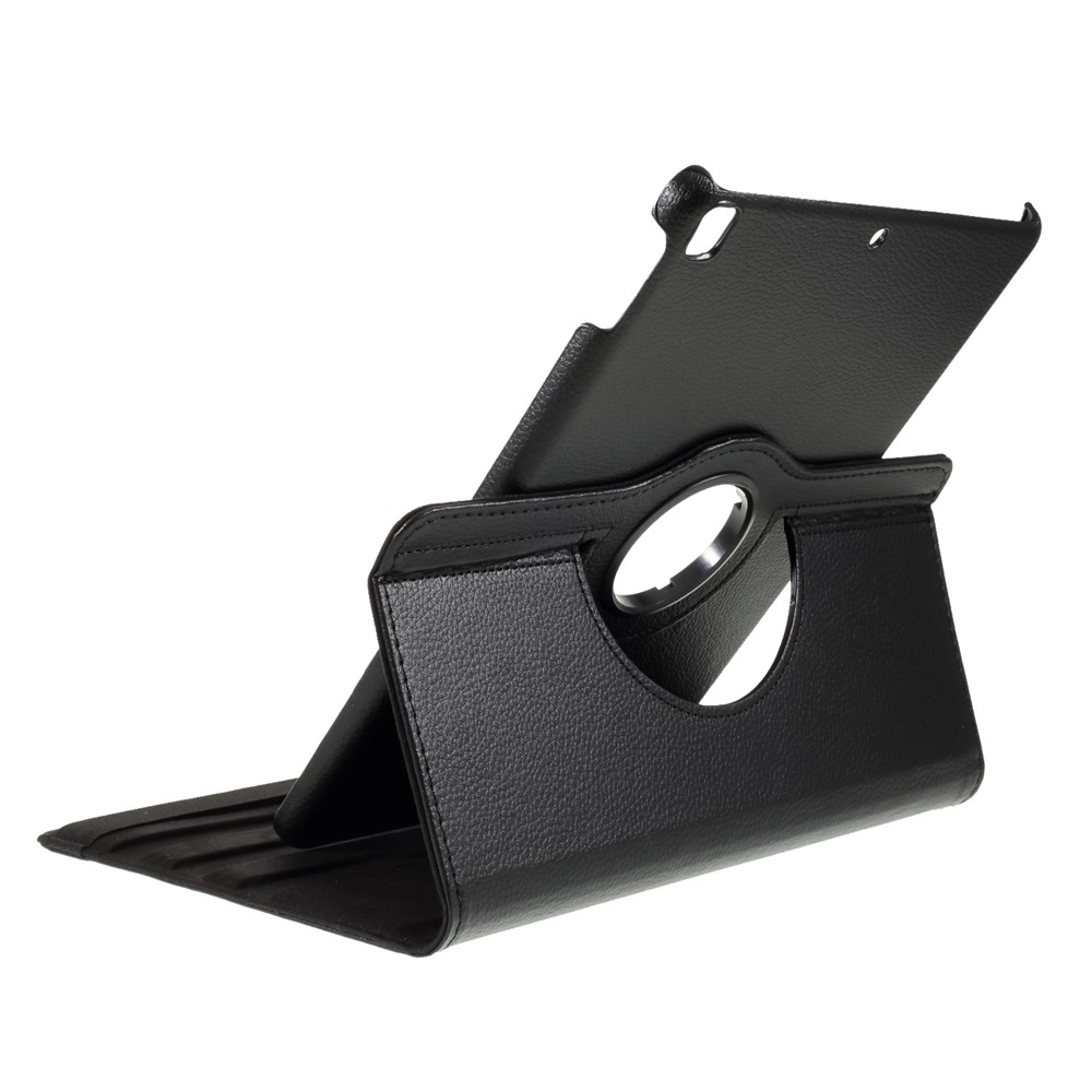 Per IPad Air 10.5 (2019) / Pro 10.5 (2017) / IPad 10.2 (2021) / (2020) / (2019) 360-Rotary Stand Tablet Tablet Case Litchi Grano - Nero