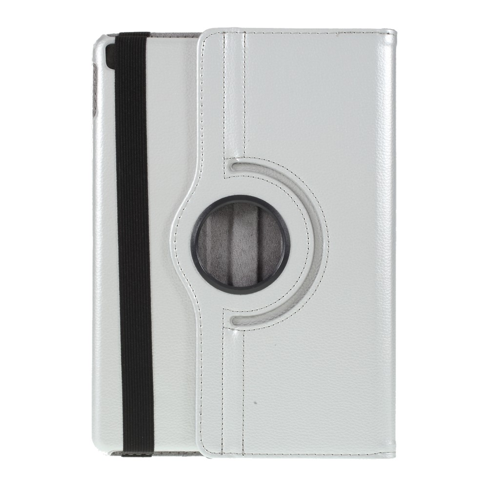 360 Rotary Stand Leather Case Tablet Cover for iPad Pro 10.5 inch - Silver-2