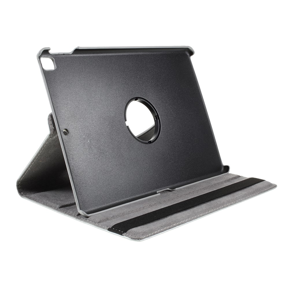 360 Rotary Stand Leather Case Tablet Cover for iPad Pro 10.5 inch - Silver-5