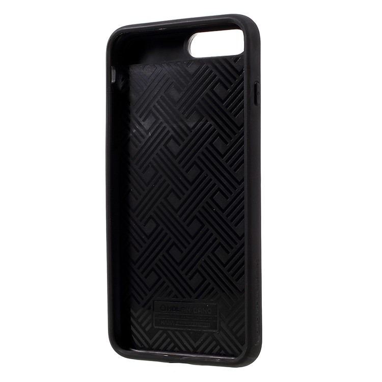 MOLAN CANO Hybrid Card Bumper Mobile Phone Case (PC+TPU) for iPhone 7 Plus/5.5 Inch - Black-7