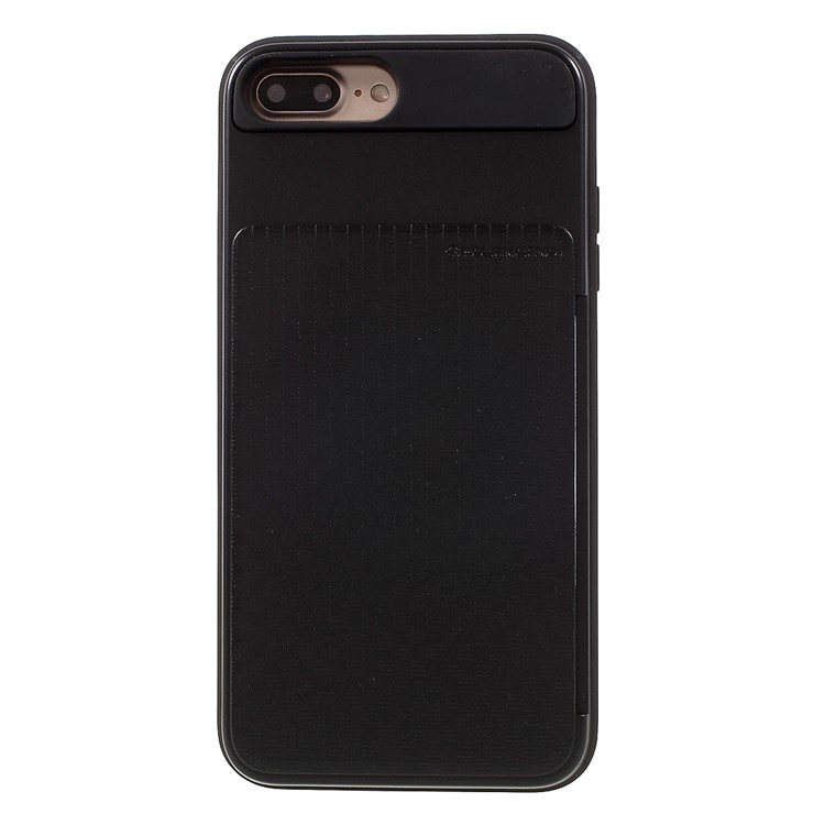 MOLAN CANO Hybrid TPU + PC Cell Phone Case with Card Holder for iPhone 7 Plus --3