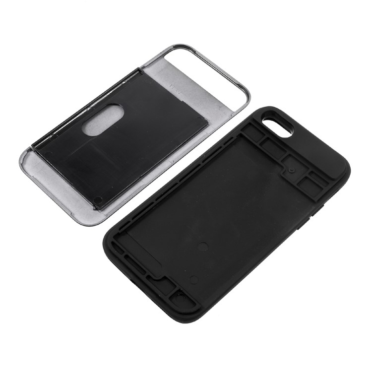 LUCY Card Bumper PC TPU Hybrid Phone Case for iPhone 7 - Black-6