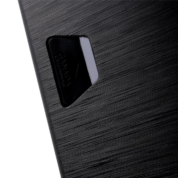 Brushed Plastic TPU Back Phone Case with Card Slot for iPhone 7 Plus 5.5 Inch - Black-6
