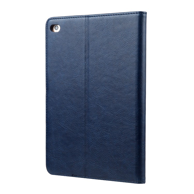 CMAI2 Leather Flip Cover com slots de fotos / cartões para iPad Mini 4 - escuro azul-2