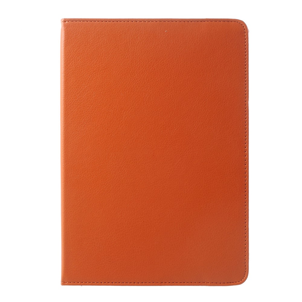 For iPad 9.7 (2018) / 9.7 (2017) / Air 2 / Air 360 Degree Rotary Foldable Litchi Skin Leather Case Cover - Orange-6