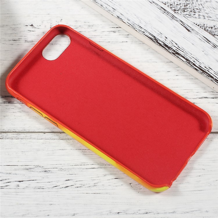 Heat Sensitive Color Changing TPU Back Cover for iPhone 7 4.7 inch - Orange-6
