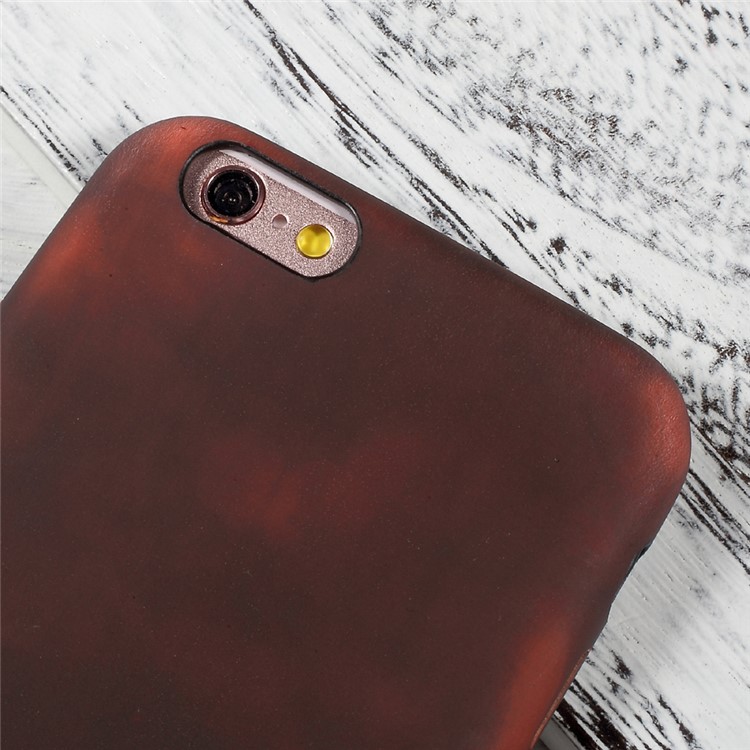 Thermal Induction Fluorescent Color Changing TPU Back Cover for iPhone6s 6 4.7 inch - Black-5