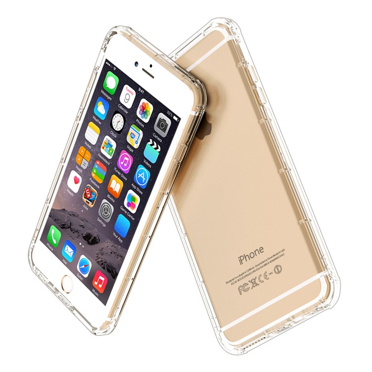 BOW Drop-Proof Clear Soft TPU Shell Case for iPhone 6s 6-2