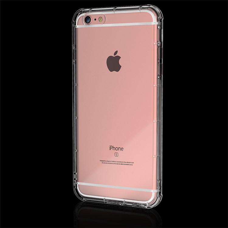 BOW Drop-Proof Clear Soft TPU Shell Case for iPhone 6s 6-6