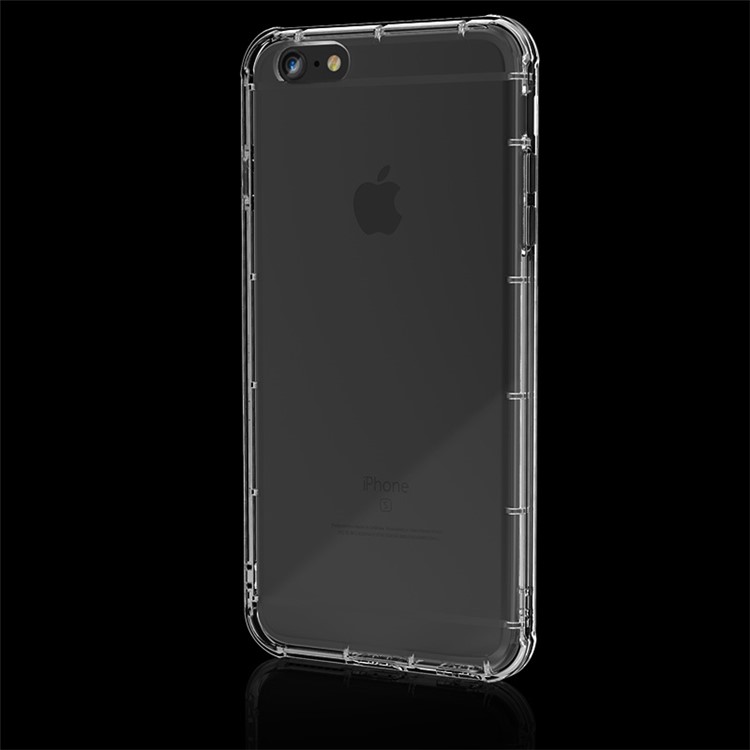 BOW Drop-Proof Clear Soft TPU Back Case for iPhone 6s Plus / 6 Plus-7