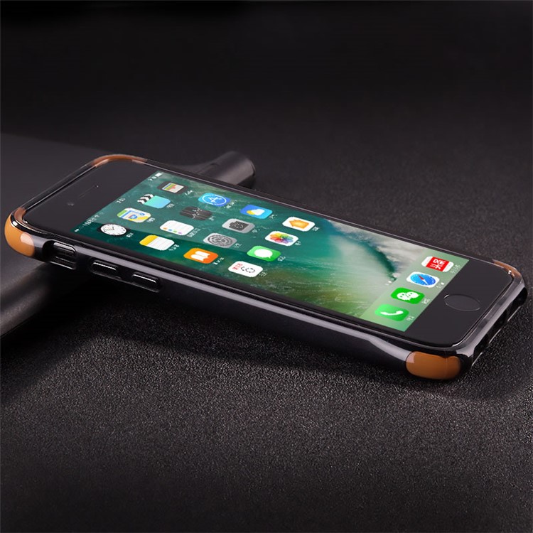 BOW Drop-proof Shock Absorption TPU Case for iPhone 7 - Black-2