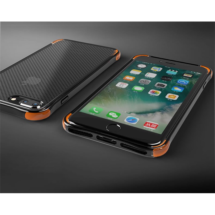 BOW Drop-proof Shock Absorption TPU Case for iPhone 7 - Black-3