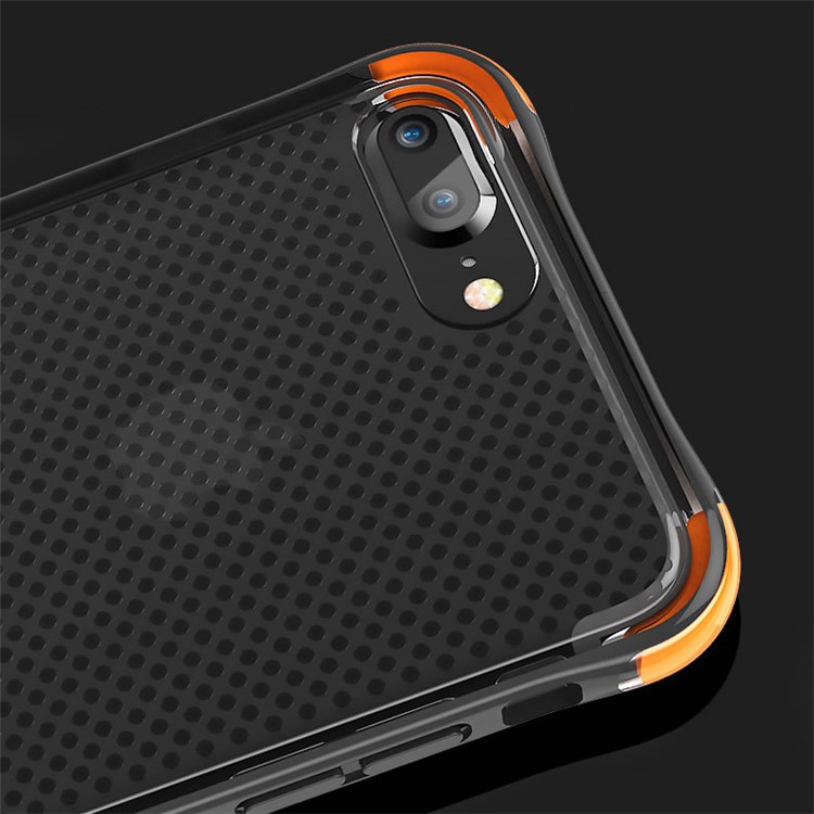 BOW Drop-proof Shock Absorption TPU Case for iPhone 7 - Black-4