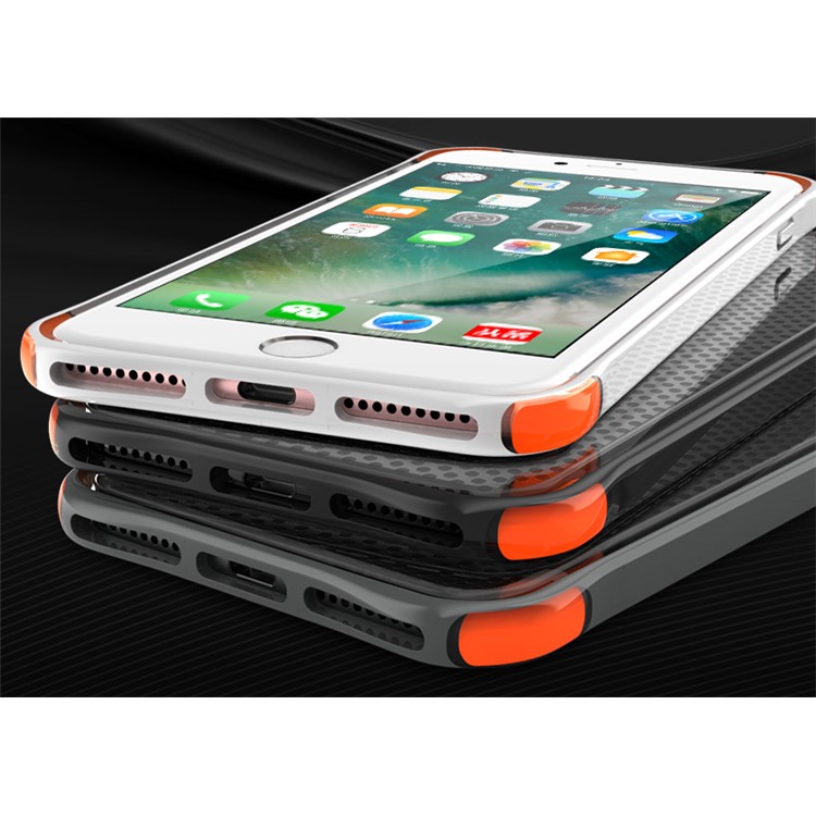 BOW Drop-proof Shock Absorption TPU Case for iPhone 7 - Black-5