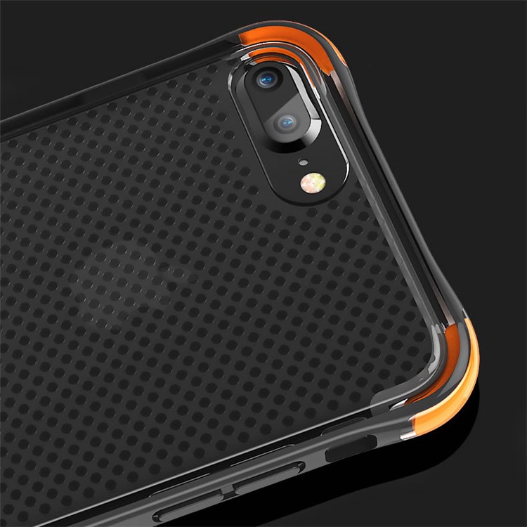 BOW Drop-proof Shock Absorption TPU Case for iPhone 7 Plus - Black-4