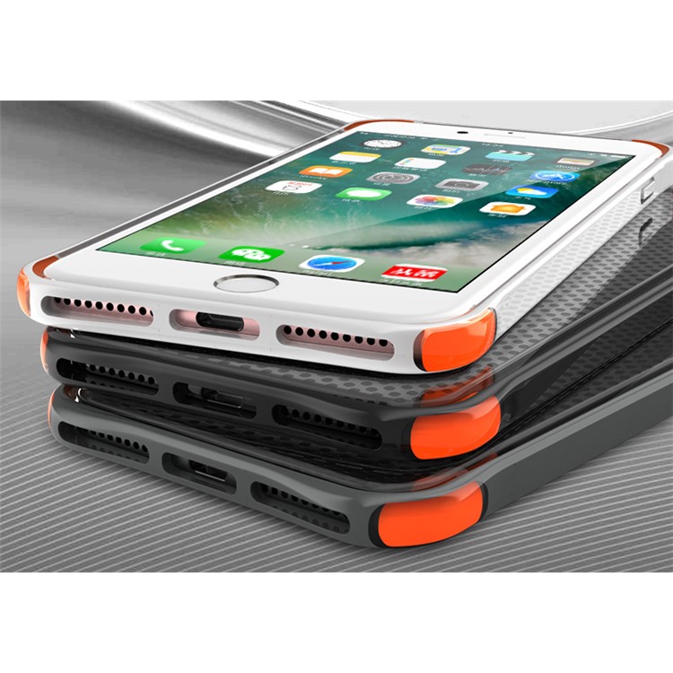 BOW Drop-proof Shock Absorption TPU Case for iPhone 7 Plus - Black-7
