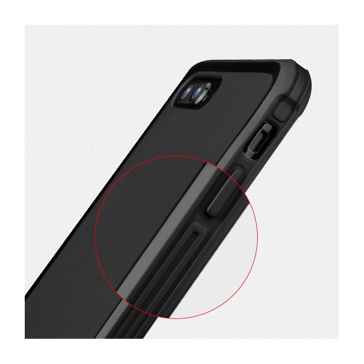 BOW Anti-fingerprint Matte Soft TPU Case for iPhone 7 - Black-10
