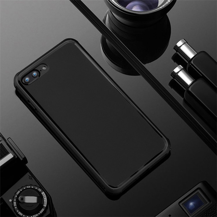 BOW Anti-fingerprint Matte Soft TPU Case for iPhone 7 - Black-12