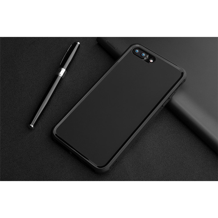 BOW Anti-fingerprint Matte Soft TPU Case for iPhone 7 - Black-13
