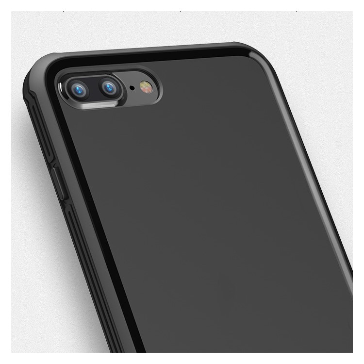 BOW Anti-fingerprint Matte Soft TPU Case for iPhone 7 - Black-7