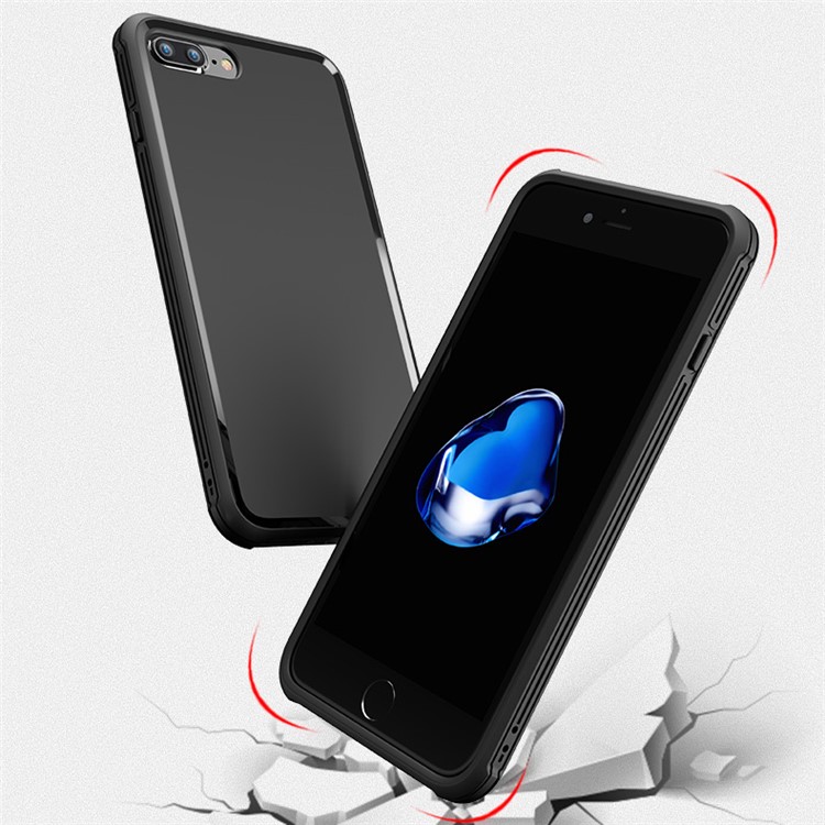 BOW Anti-fingerprint Matte Soft TPU Case for iPhone 7 - Black-9