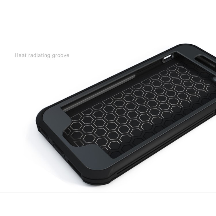 BOW Wrapped Snap-on Drop-proof TPU Case for iPhone 6s Plus / 6 Plus - Black-5