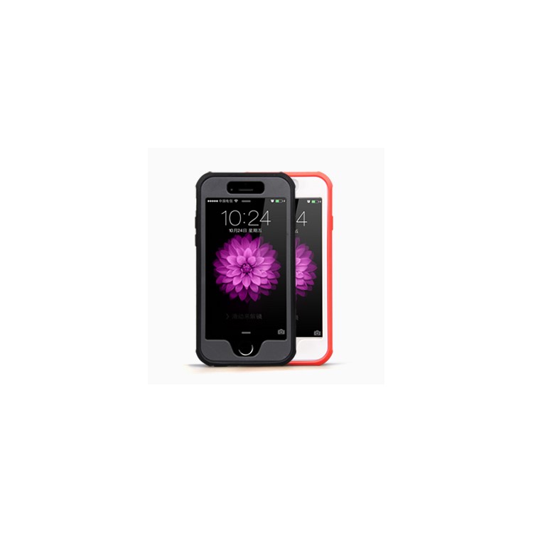 BOW Wrapped Snap-on Drop-proof TPU Case for iPhone 6s Plus / 6 Plus - Black-8