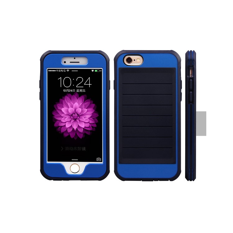 BOW Wrapped Snap-on Drop-proof TPU Mobile Phone Case for iPhone 6s Plus / 6 Plus - Blue-1