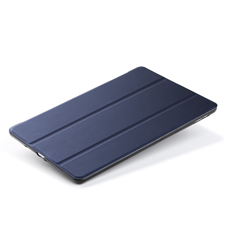 Tri-fold Smart Leather Stand Case Accessory for iPad 9.7-inch (2017) - Dark Blue-10