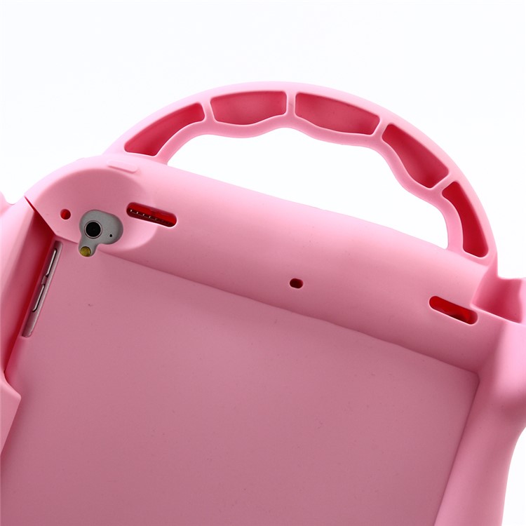 3D Cute Baby Monster Shockproof Kids Silicone Case Cover for iPad 9.7-inch (2017) - Pink-5