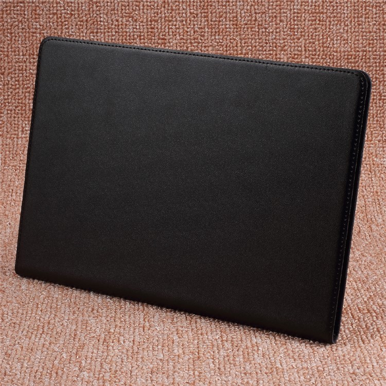 DOORMOON Genuine Leather Smart Case for iPad 9.7 (2018) / 9.7 (2017) - Black-6