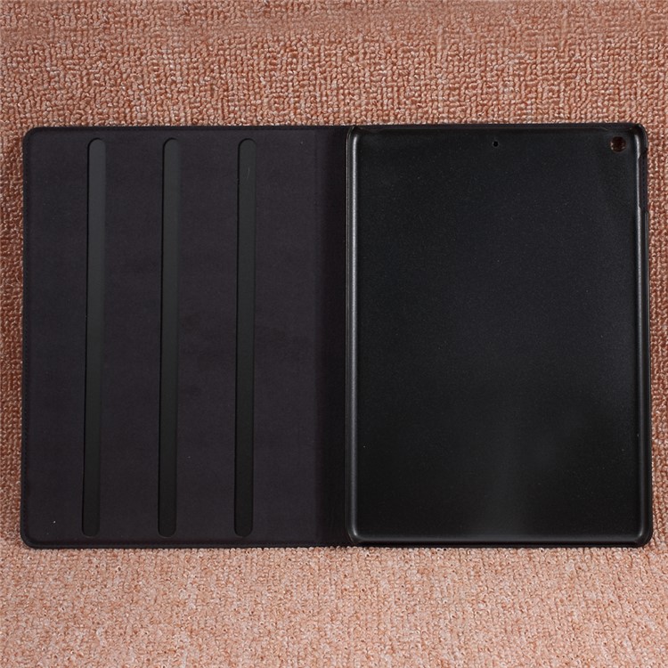 DOORMOON Genuine Leather Smart Case for iPad 9.7 (2018) / 9.7 (2017) - Black-9