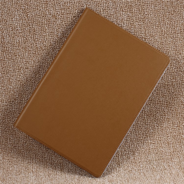

DOORMOON Smart Flip Genuine Leather Stand Case for iPad 9.7 (2018) / 9.7 (2017) - Brown