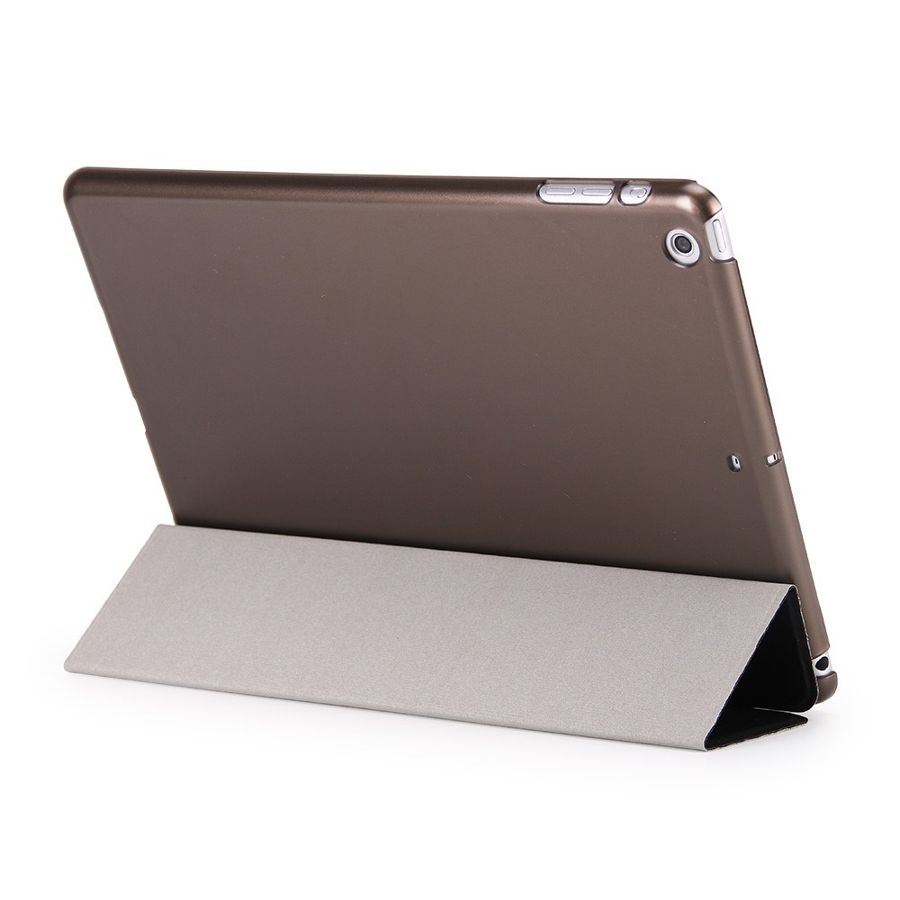 Tri-fold Stand Smart Sleep Leather Cover for iPad 9.7 (2018) / 9.7 (2017) - Black-3