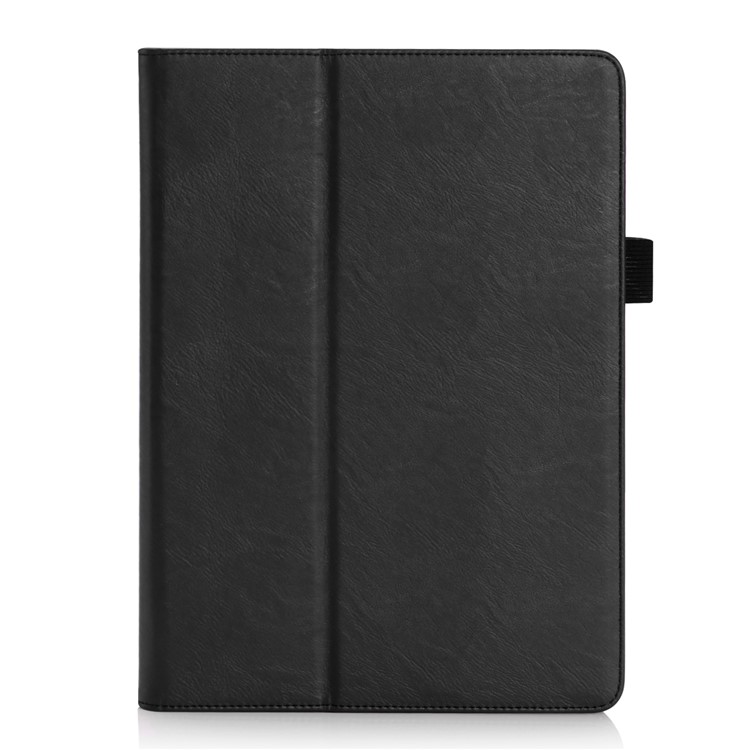 For iPad 9.7-inch (2017) Awakening Smart Leather Case with SIM/Credit Card Slots - Black-2