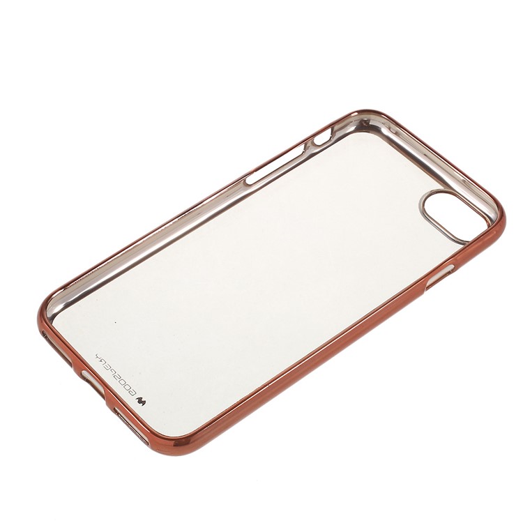 MERCURY GOOSPERY Ring 2 Case for iPhone 8 / 7 4.7 inch Electroplating TPU Soft Case - Rose Gold-6