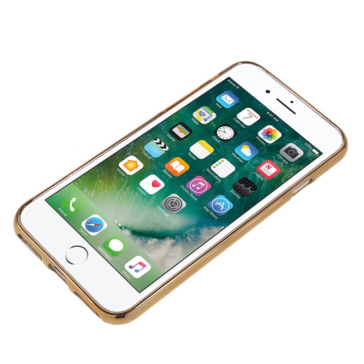MERCURY GOOSPERY Ring 2 Case Electroplating TPU Mobile Shell for iPhone 8 / 7 4.7 inch - Gold-3