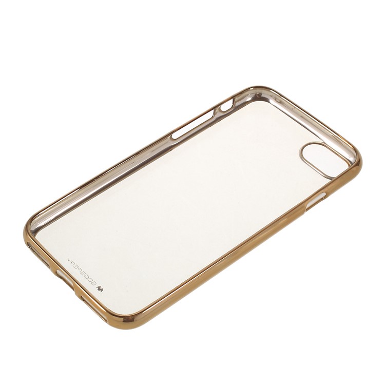 MERCURY GOOSPERY Ring 2 Case Electroplating TPU Mobile Shell for iPhone 8 / 7 4.7 inch - Gold-4