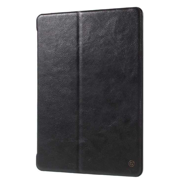 G-CASE PU Leather Flip Case for iPad 9.7 (2017) - Black-4