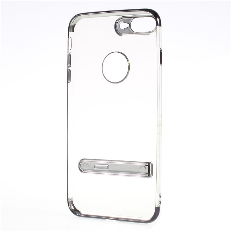 G-CASE Soft TPU Kickstand Case cover for iPhone 7 Plus 5.5 inch - Black-8