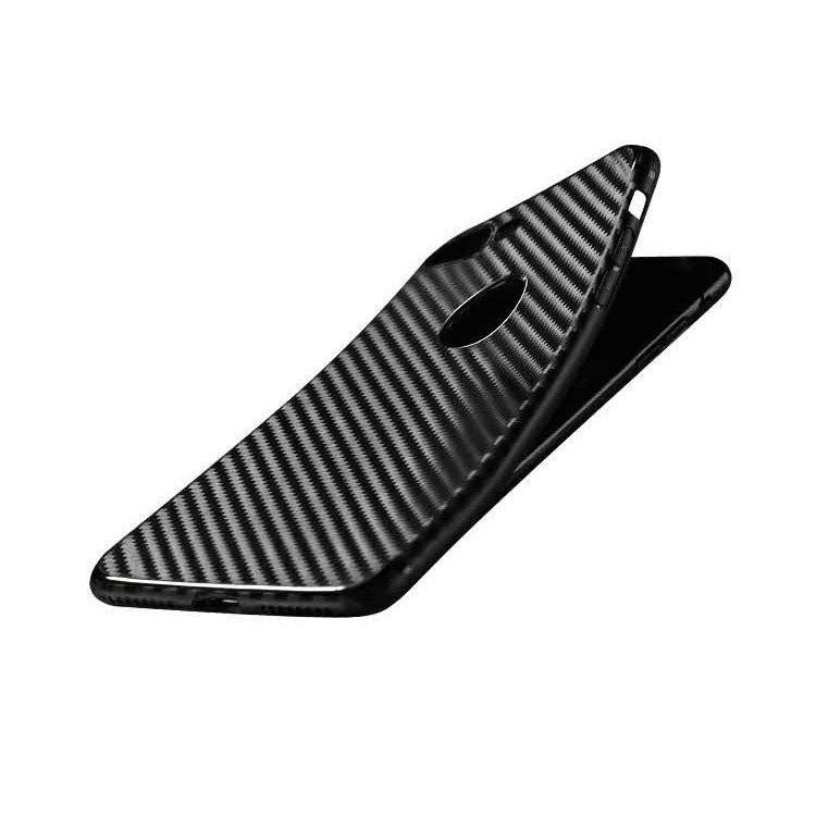 HOCO Carbon Fiber Texture Soft TPU Mobile Phone Case for iPhone 7 Plus 5.5 inch - Black-1