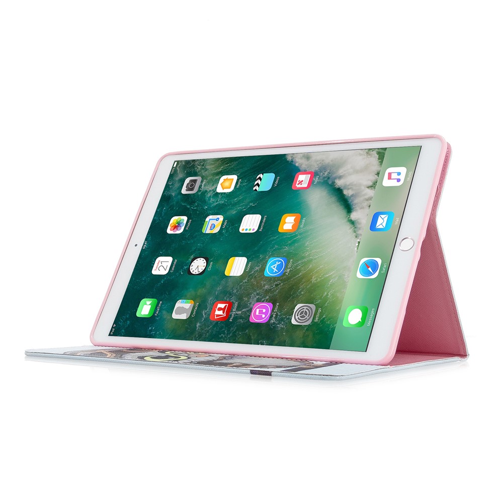 Для iPad про 10.5-дюйма(2017) Печать шаблон PU кожаный бумажник стенд Чехол - прелестный Сова-5