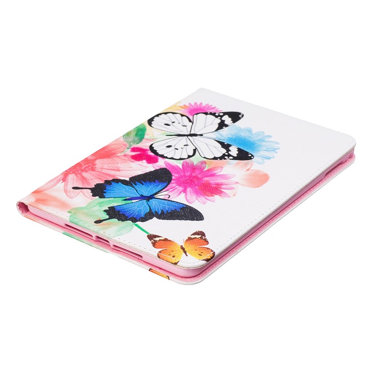 For iPad mini 5 Pattern Printing Wallet Leather Tablet Case with Stand - Vivid Butterflies-4